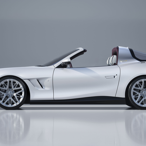 2027 Touring Superleggera Veloce12 Aperta Side View
